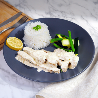 Creamy Lemon Pepper Chicken